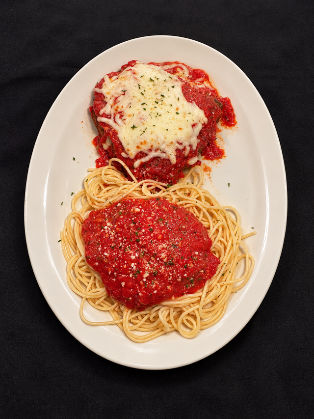 Kids Chicken & Spaghettini.