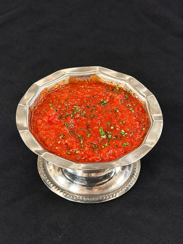 Cup of Thick Red Sauce.