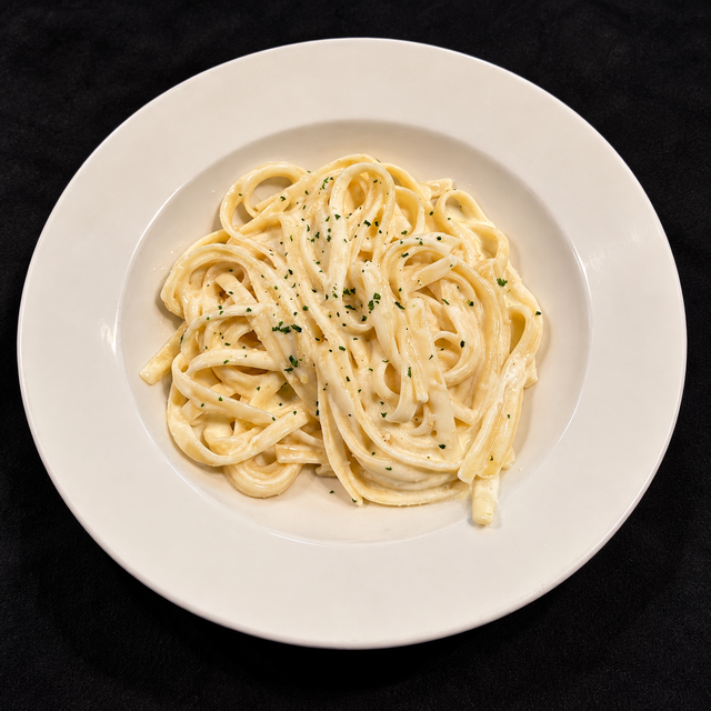 Light Fettuccini Alfredo.