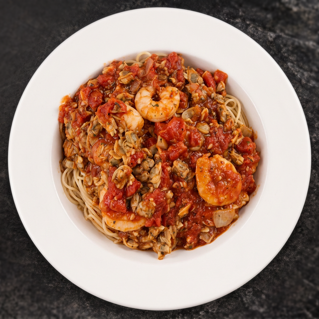 Chunky Red Clam Sauce.