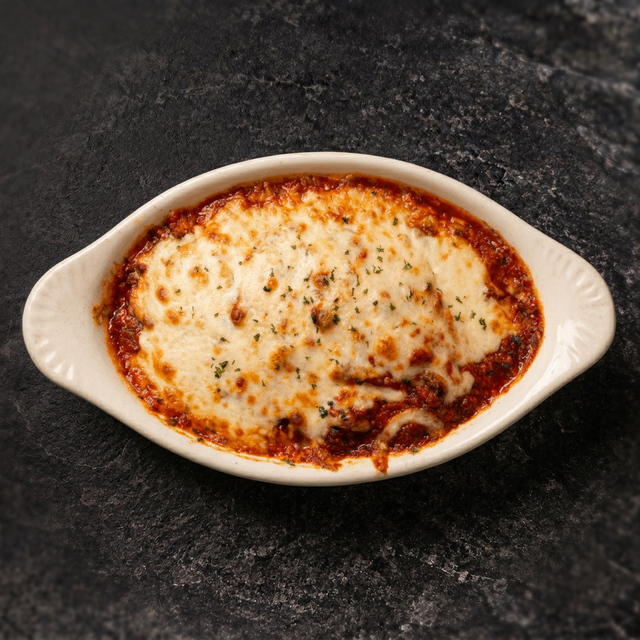 Baked 4 Cheese Lasagna.