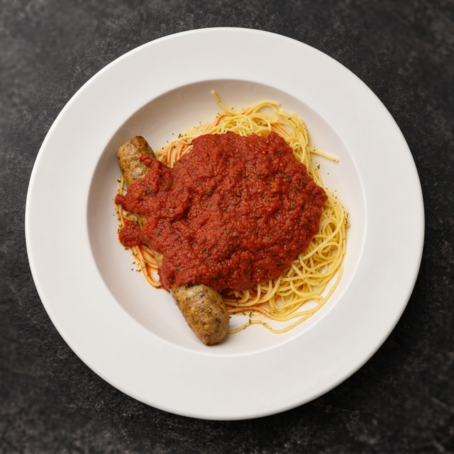 Thick Red • Italian Sausage Link.