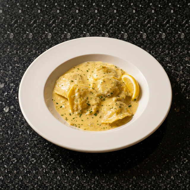 Lobster Ravioli.